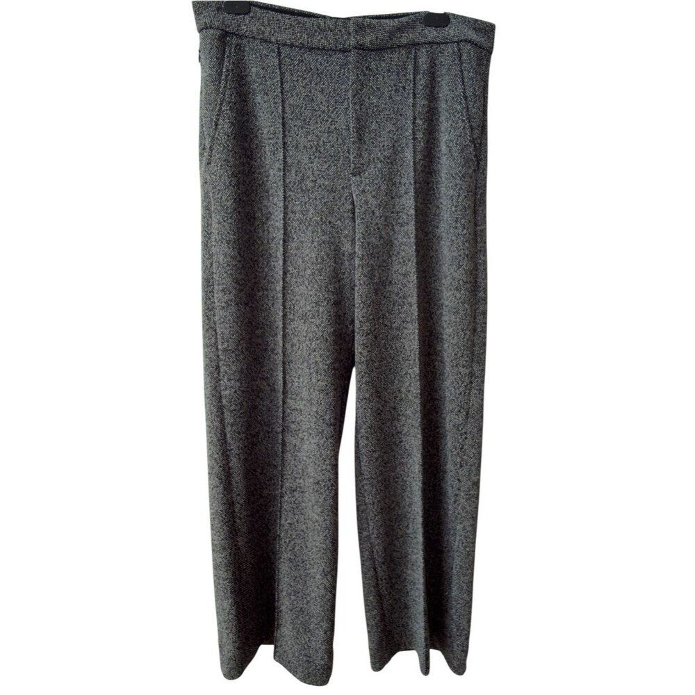 Banana Republic Tweed Boucle Wide Leg Dress Pants Trousers. 12.